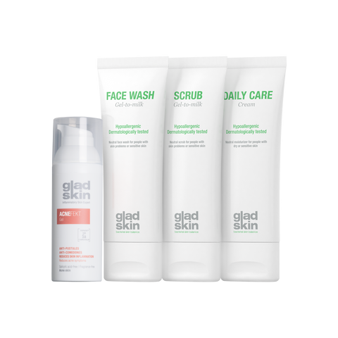 ACNEFEKT Care Set, ideal routine to clean, treat and moisturize acne-prone skin